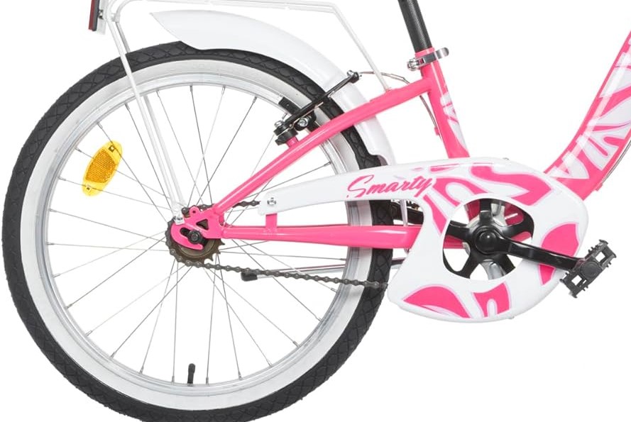 Bicicletta 20 Mtb Donna Fuxia Con Portapacchi - immagine 2