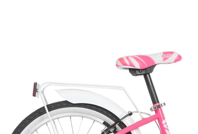 Bicicletta 20 Mtb Donna Fuxia Con Portapacchi - immagine 3