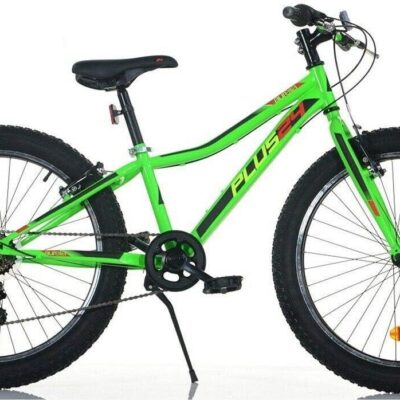 Bicicletta 24 Verde Fluo Plus