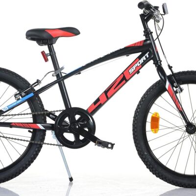 Bicicletta 20  Mtb Boy Nero Senza Cambio