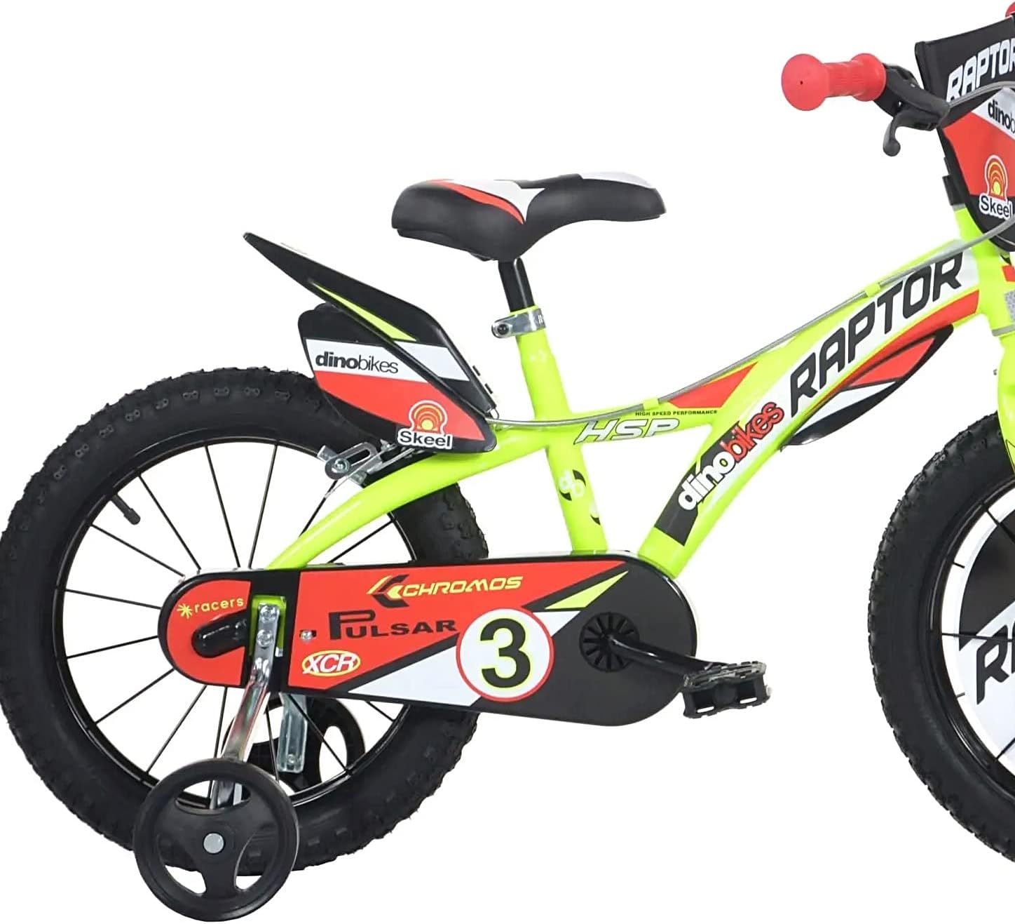 Bicicletta 16 Ra Raptor Yellow - immagine 2