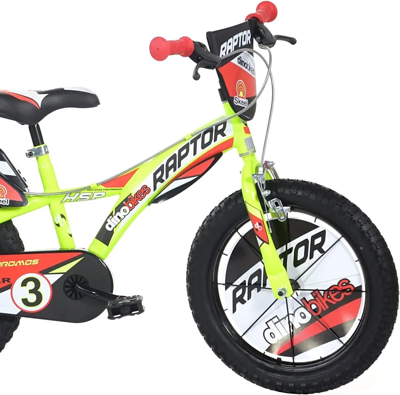 Bicicletta 16 Ra Raptor Yellow - immagine 3