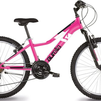 Bicicletta 24  Mtb Donna Rosa