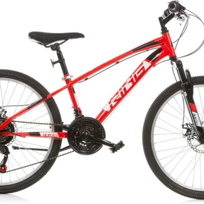 Bicicletta 24 Uomo Rosso