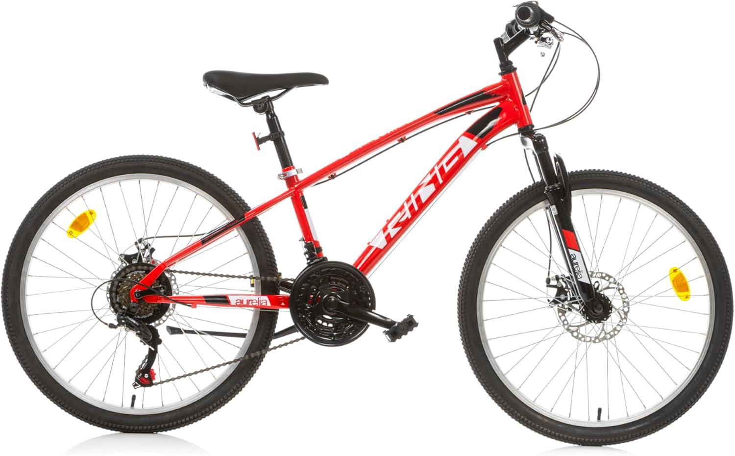 Bicicletta 24 Uomo Rosso