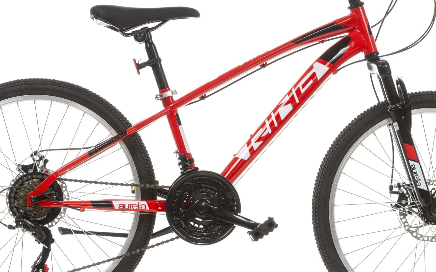Bicicletta 24 Uomo Rosso - immagine 2