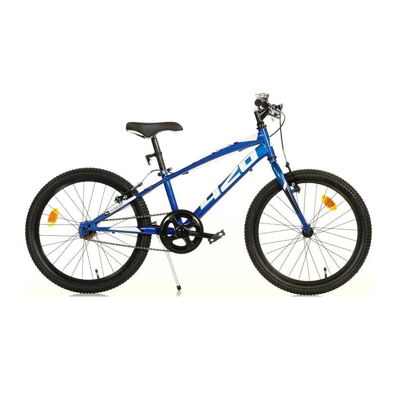 Bicicletta 20 Mtb Boy Blu Senza Cambio