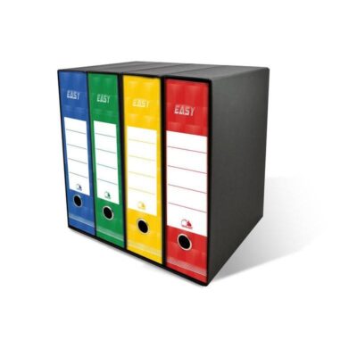 Registratore Easy Blu Dorso 5 Con Custodia