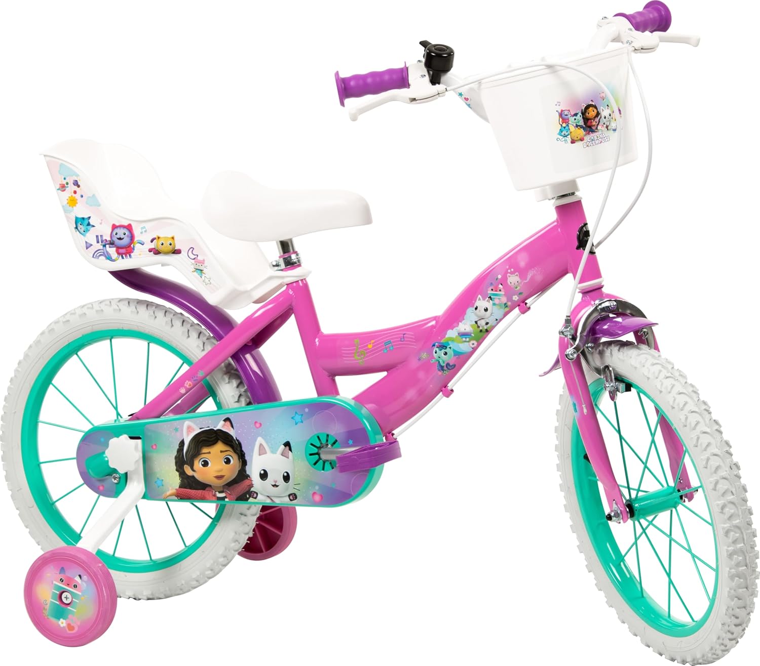 Bicicletta Gabby Dollhouse Misura 16