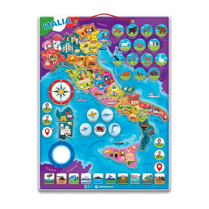 Italia Puzzle Magnetico Sapientino - immagine 2