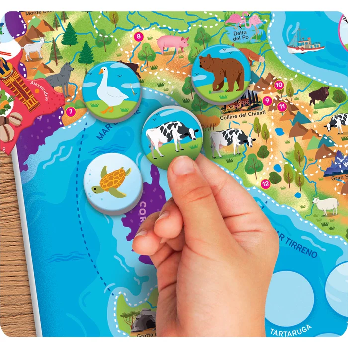 Italia Puzzle Magnetico Sapientino - immagine 5