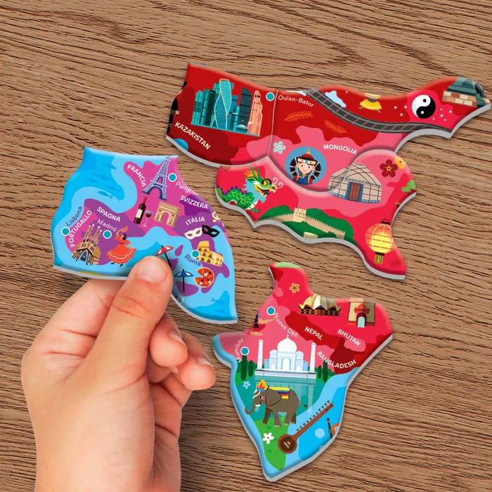 Il Mondo Puzzle Magnetico Sapientino - immagine 4