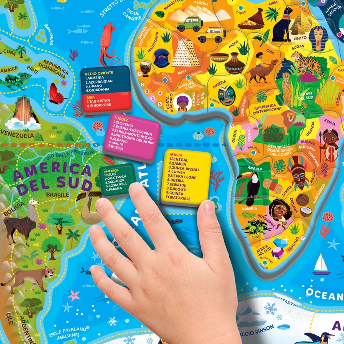 Il Mondo Puzzle Magnetico Sapientino - immagine 5