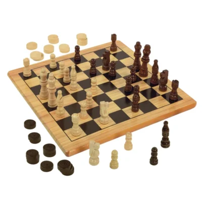 Alternative view of Scacchi e Dama in Legno Board games