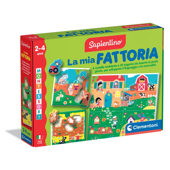 Montessori - La mia fattoria Educ games