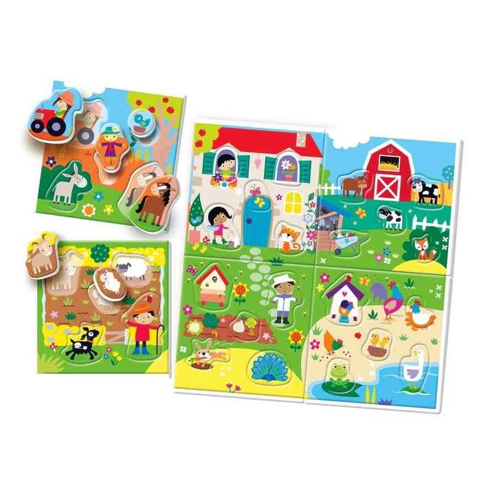 Montessori - La mia fattoria Educ games - immagine 2