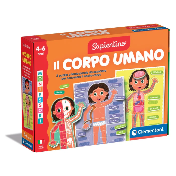 Montessori - Il Corpo Umano Educ games