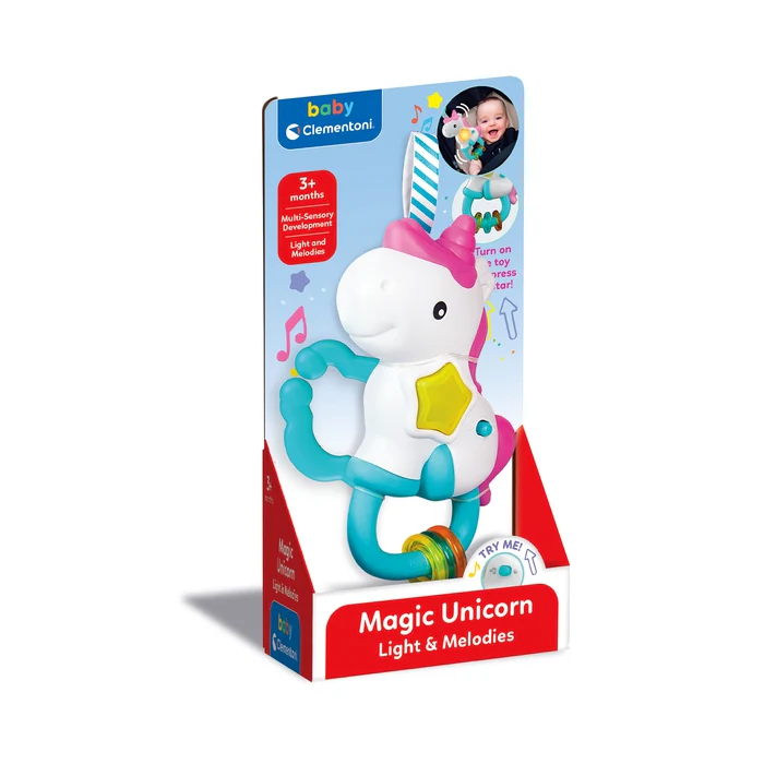 Sonaglino Unicorno Interattivo Baby Clementoni