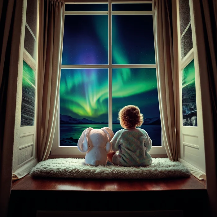 Fiocco - Proiettore di Aurora Boreale Baby Clementoni - immagine 5