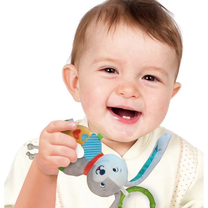 Morbido Coniglietto Sonaglino Baby Clementoni - immagine 3