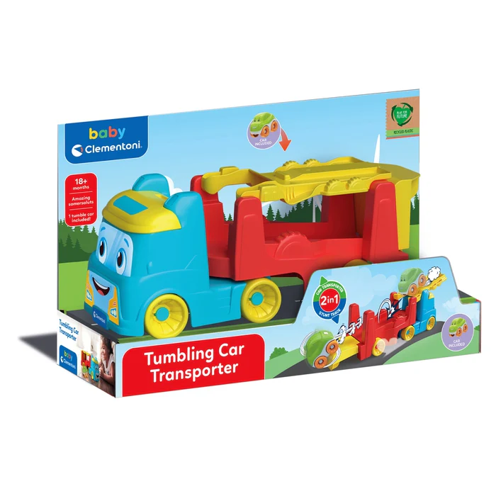 Tumbling Cars Truck Baby Clementoni