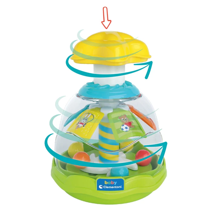 Trottola Happy Friends Baby Clementoni - immagine 5