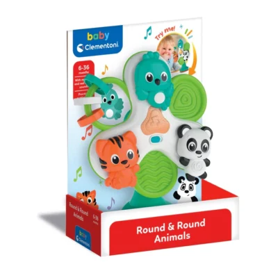 Round & Round Animals Baby Clementoni