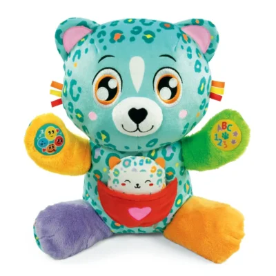 Alternative view of Cleo e Leo dolci Leopardi Baby Clementoni