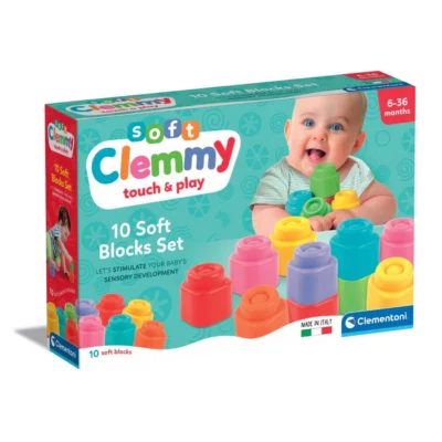 Confezione 10 Mattoncini Clemmy