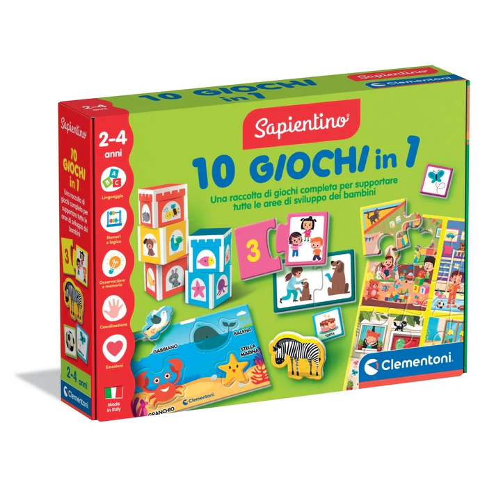 10 Giochi In 1 Sapientino