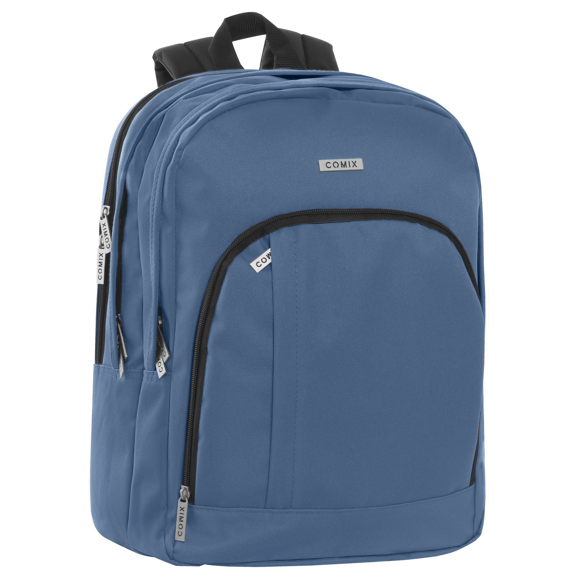 Zaino Organizzato Monocolore Dusty Blue Comix