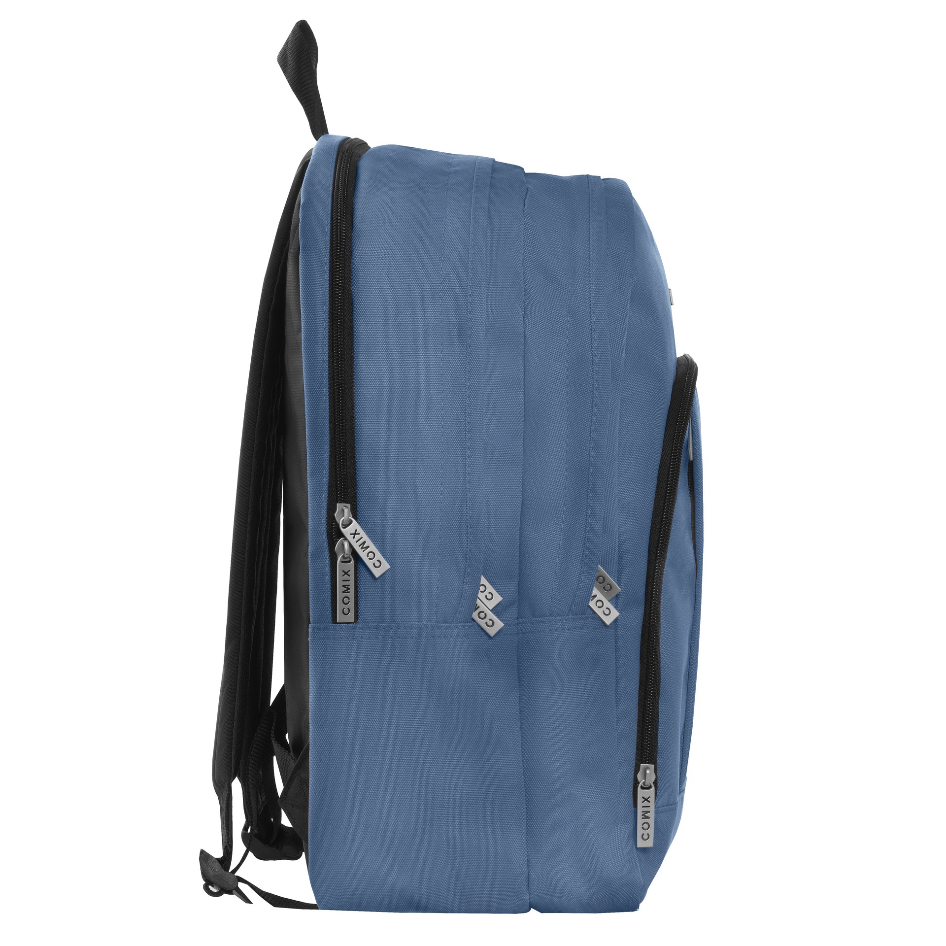 Zaino Organizzato Monocolore Dusty Blue Comix - immagine 2