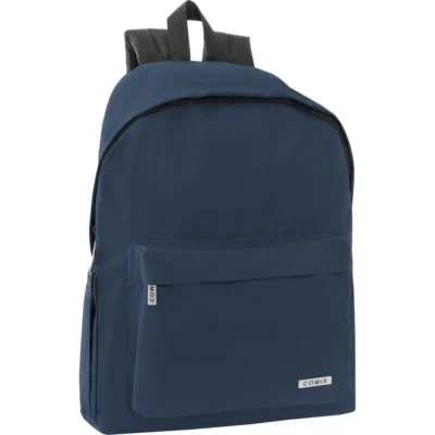 Zaino Americano Monocolore Blu Comix