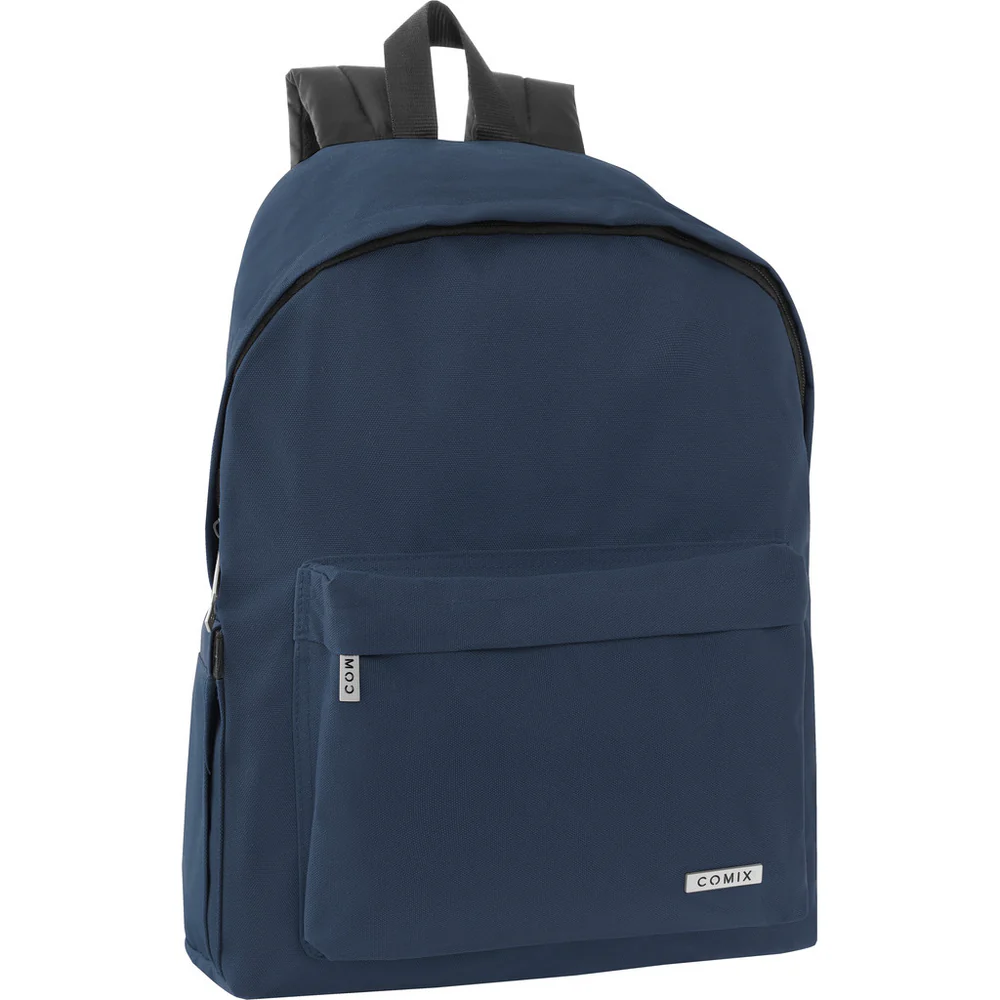 Zaino Americano Monocolore Blu Comix