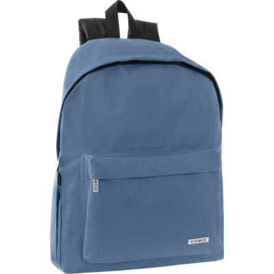 Zaino Americano Monocolore Dusty Blue Comix