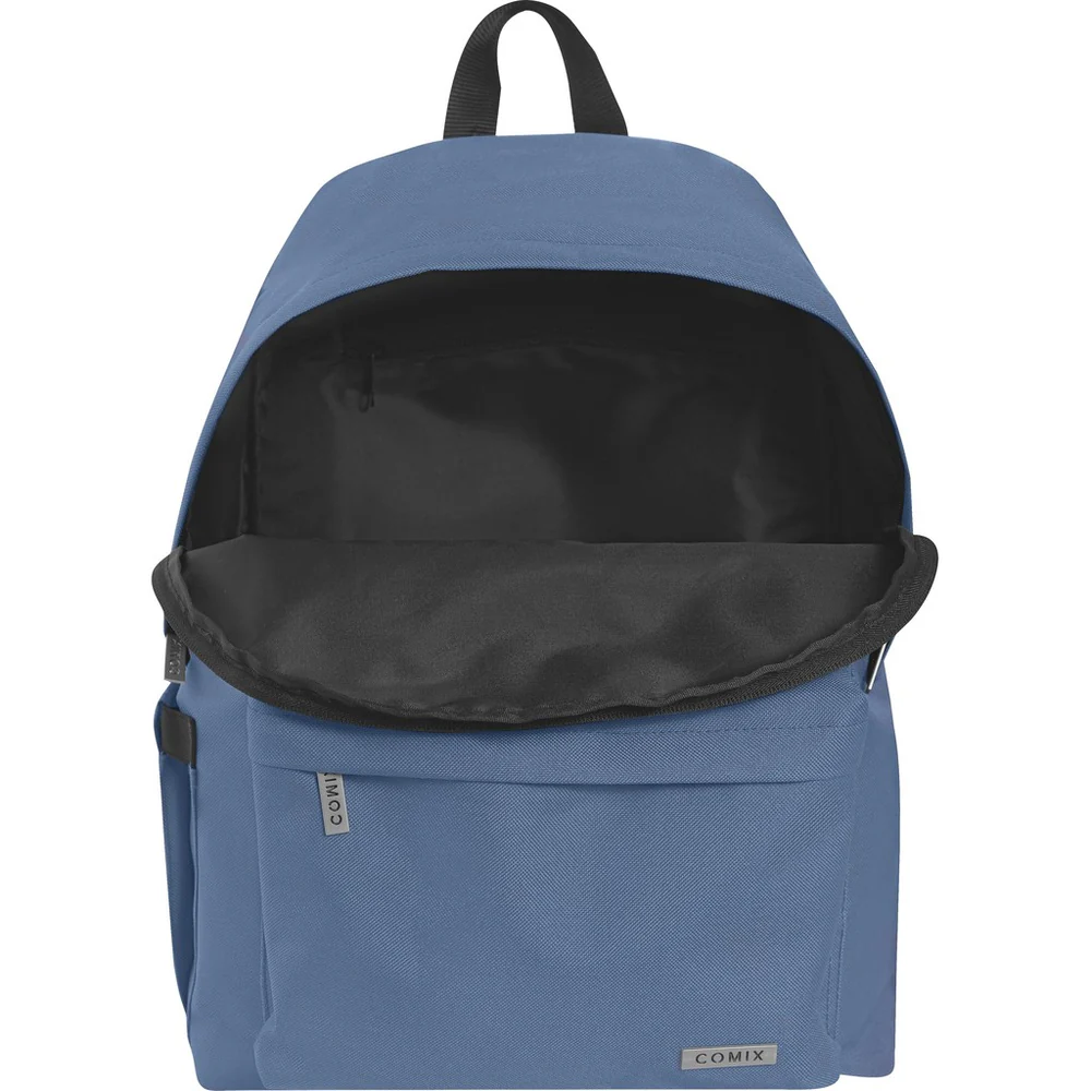 Zaino Americano Monocolore Dusty Blue Comix - immagine 3