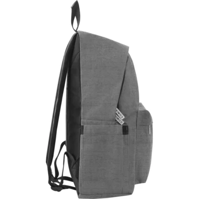Alternative view of Zaino Americano Monocolore Grigio Mel. Comix