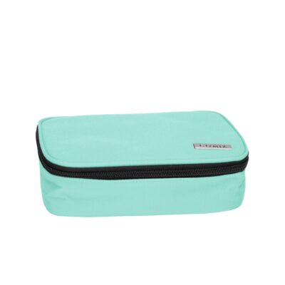 Astuccio Rettangolare Organizzato Maxi Monocolore Acquamarina Comix