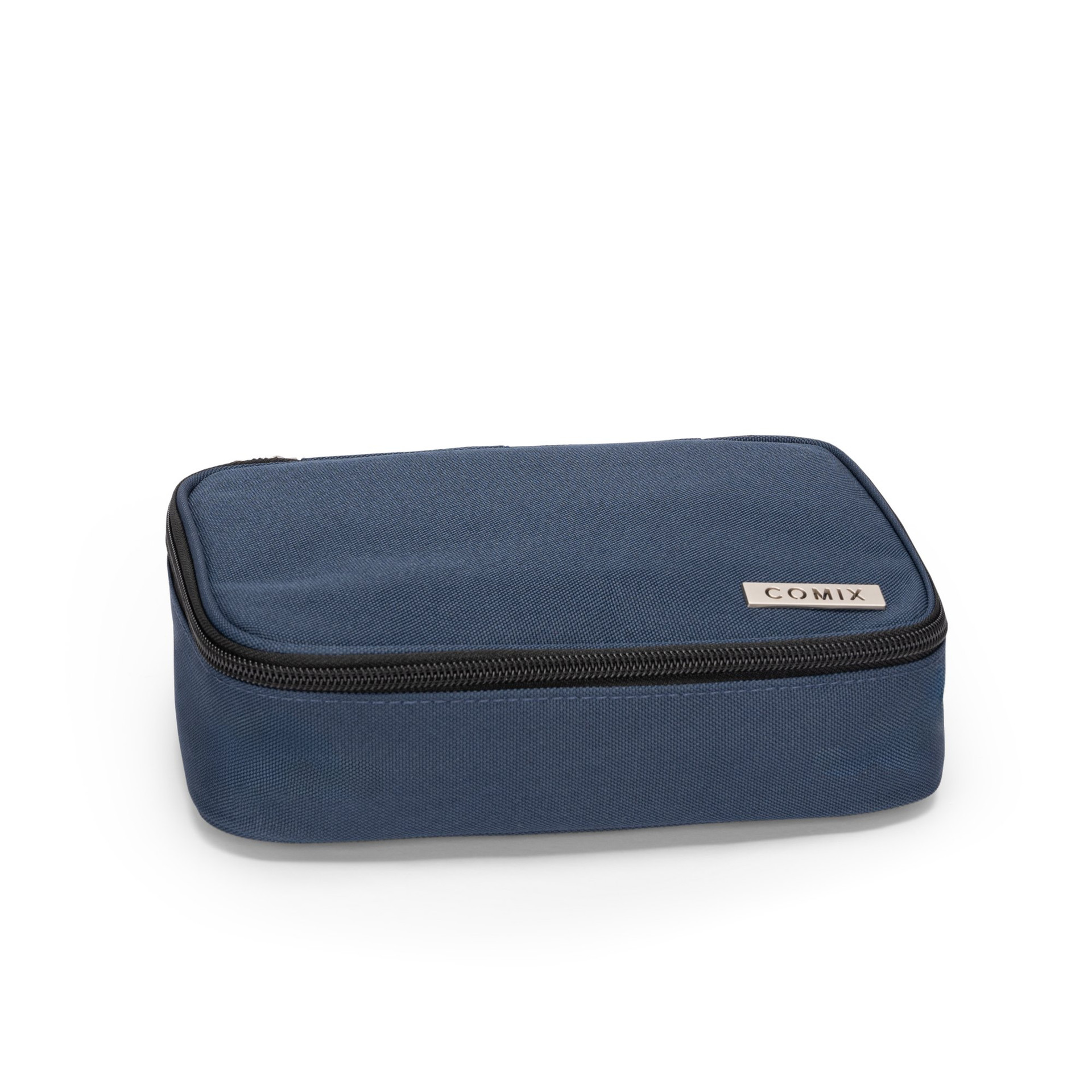 Astuccio Rettangolare Organizzato Maxi Monocolore Blu Comix