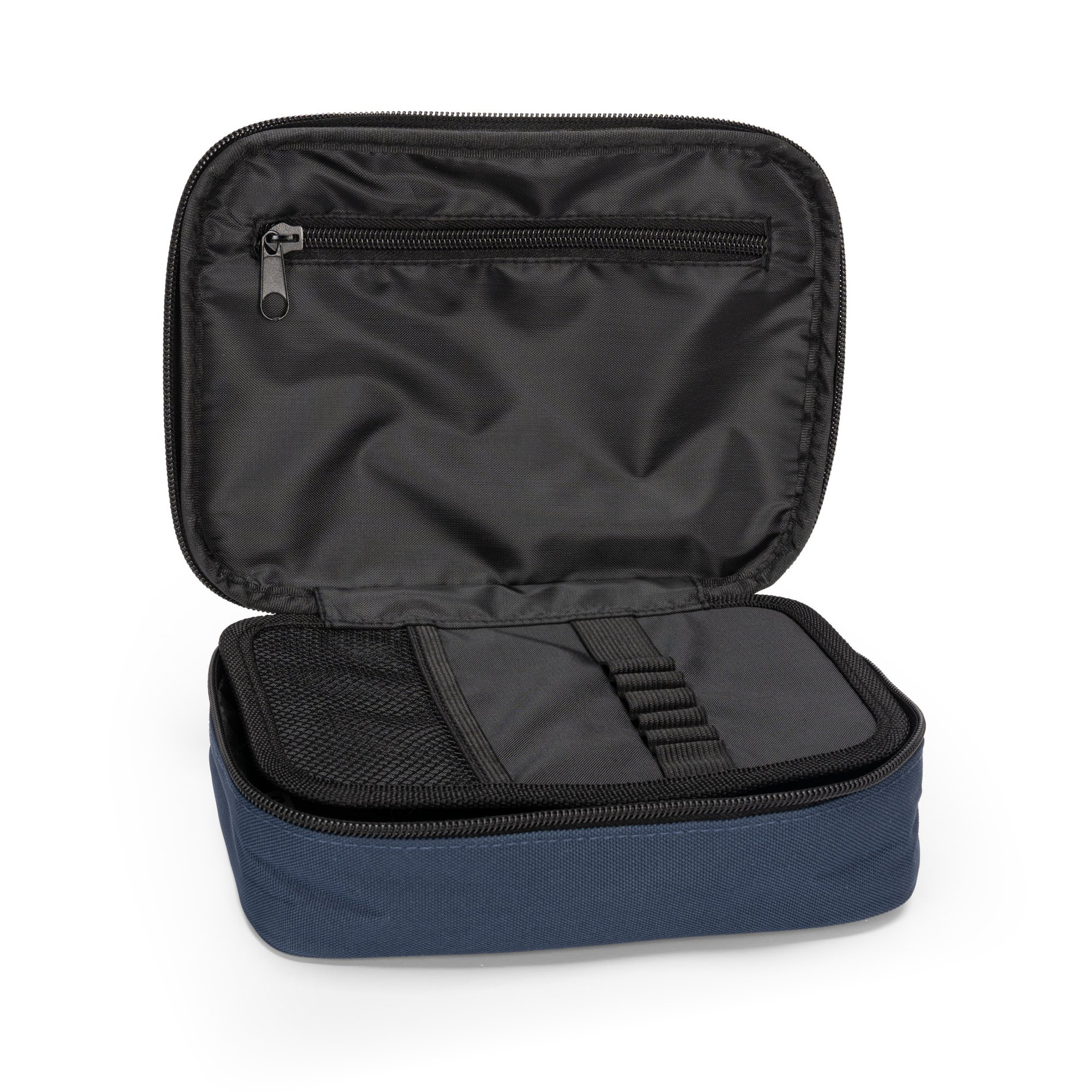 Astuccio Rettangolare Organizzato Maxi Monocolore Blu Comix - immagine 2