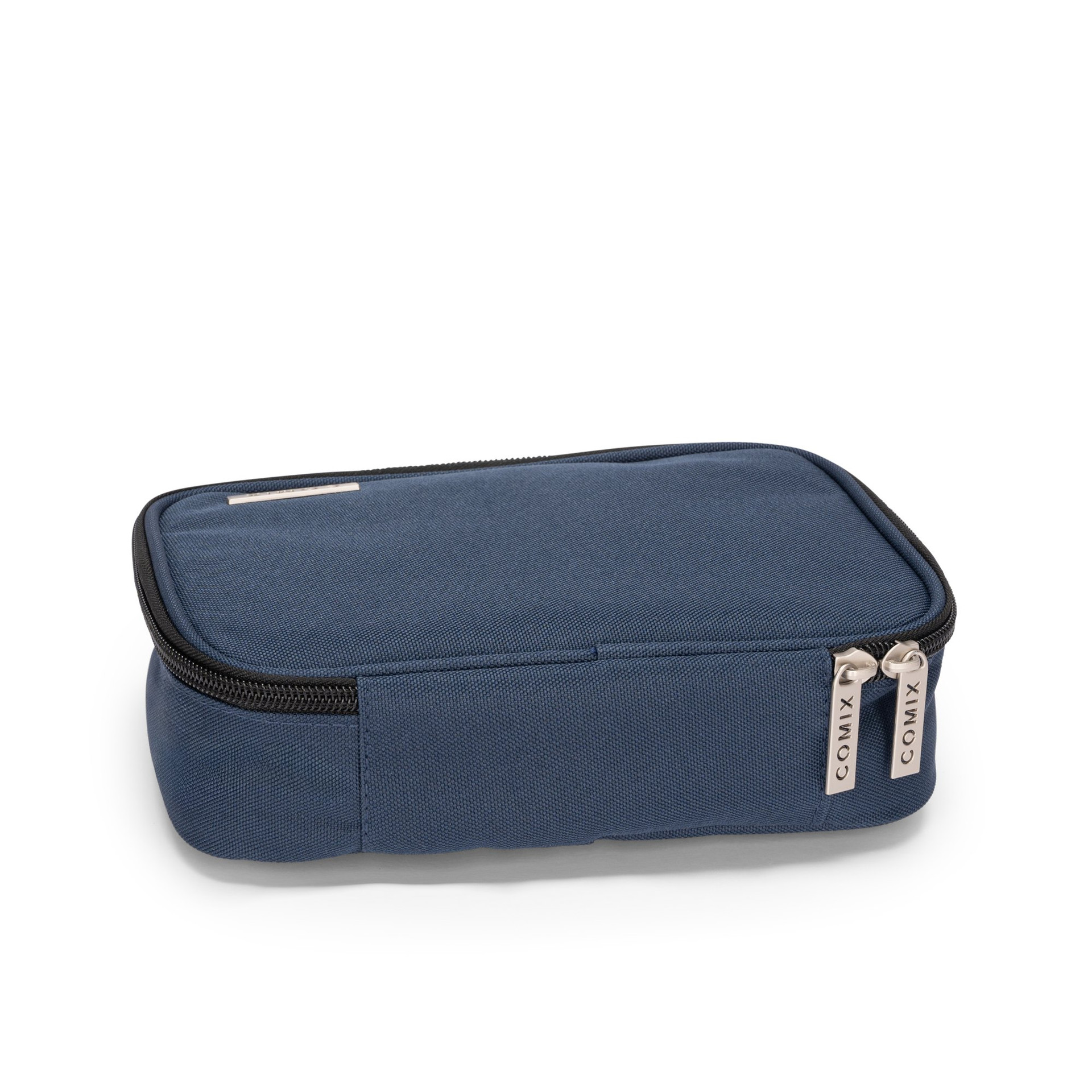 Astuccio Rettangolare Organizzato Maxi Monocolore Blu Comix - immagine 3