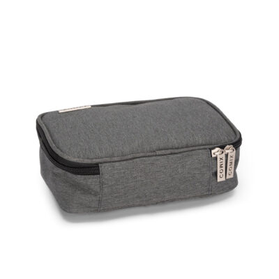 Astuccio Rettangolare Organizzato Maxi Monocolore Grigio Mel. Comix