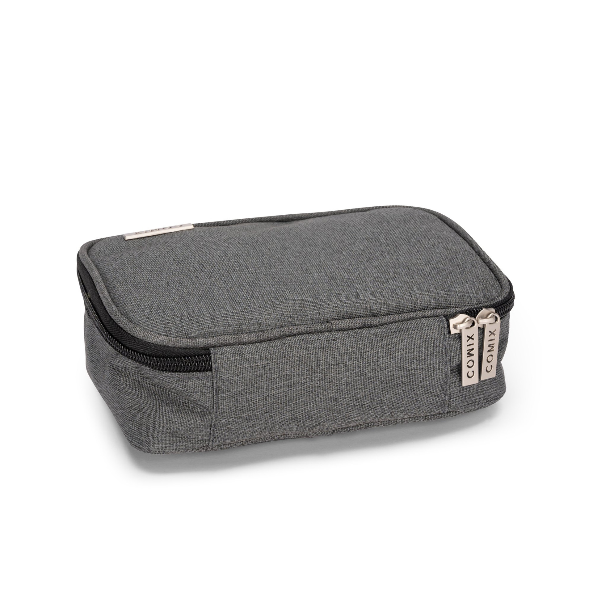 Astuccio Rettangolare Organizzato Maxi Monocolore Grigio Mel. Comix