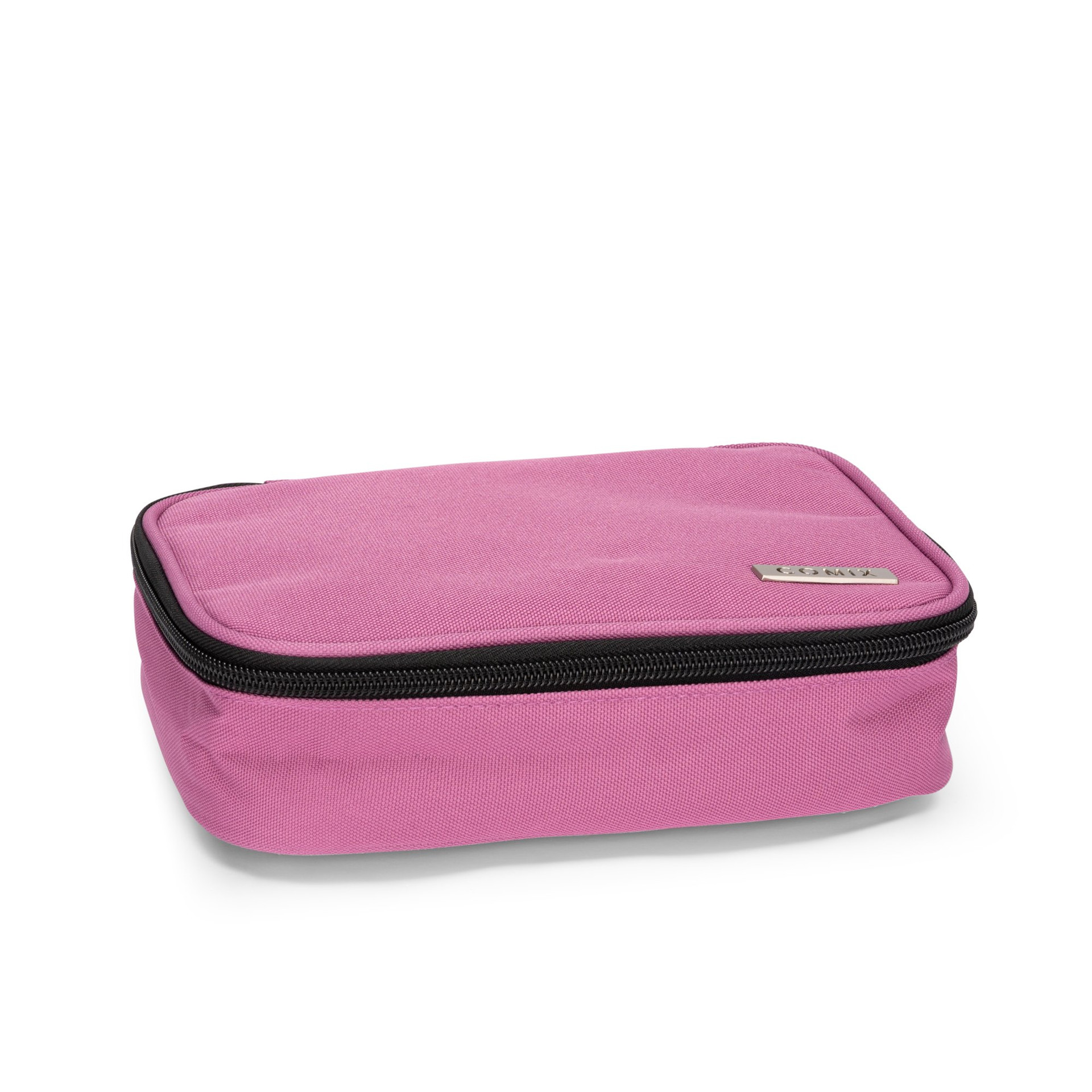 Astuccio Rettangolare Organizzato Maxi Monocolore Mauve Comix - immagine 3