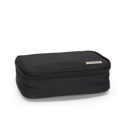 Astuccio Rettangolare Organizzato Maxi Monocolore Nero Comix
