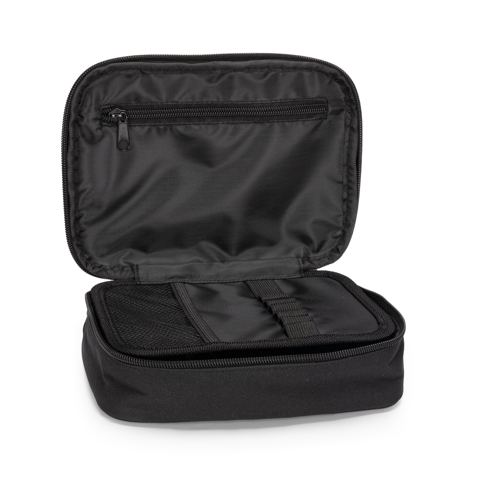 Astuccio Rettangolare Organizzato Maxi Monocolore Nero Comix - immagine 2