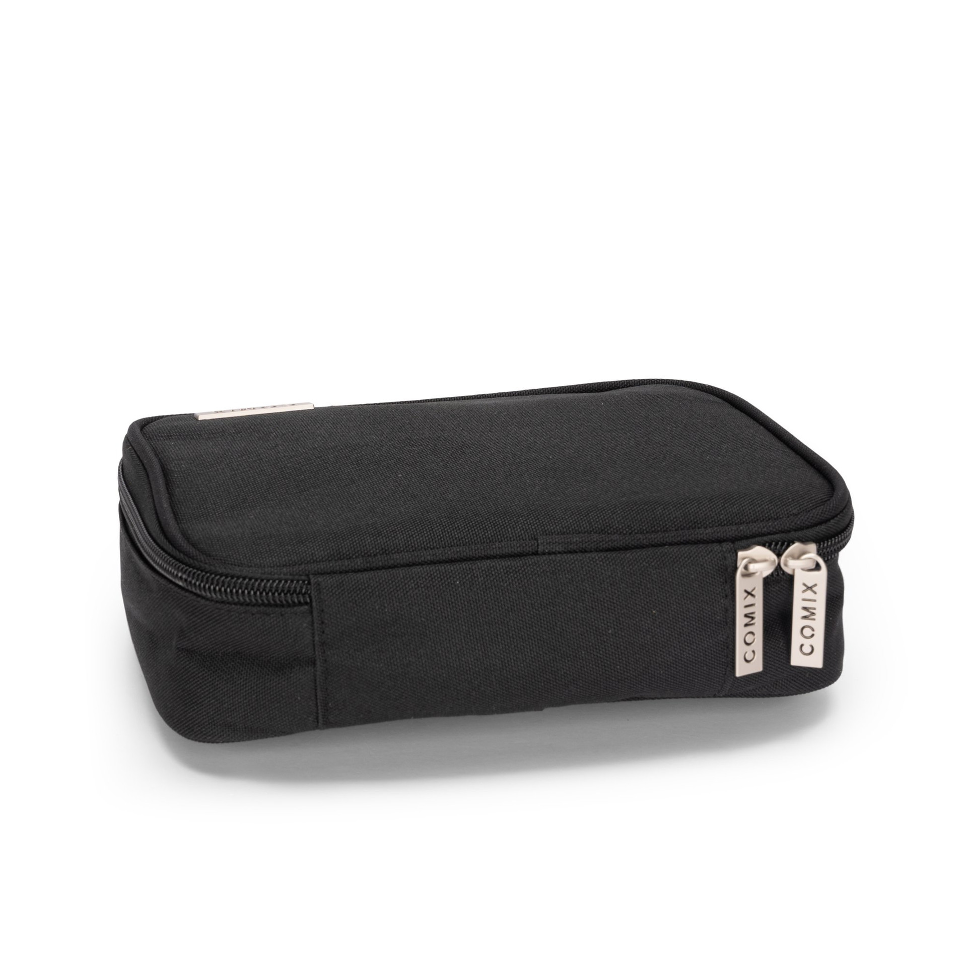 Astuccio Rettangolare Organizzato Maxi Monocolore Nero Comix - immagine 3