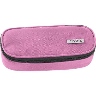 Astuccio Ovale Organizzato Monocolore Mauve Comix