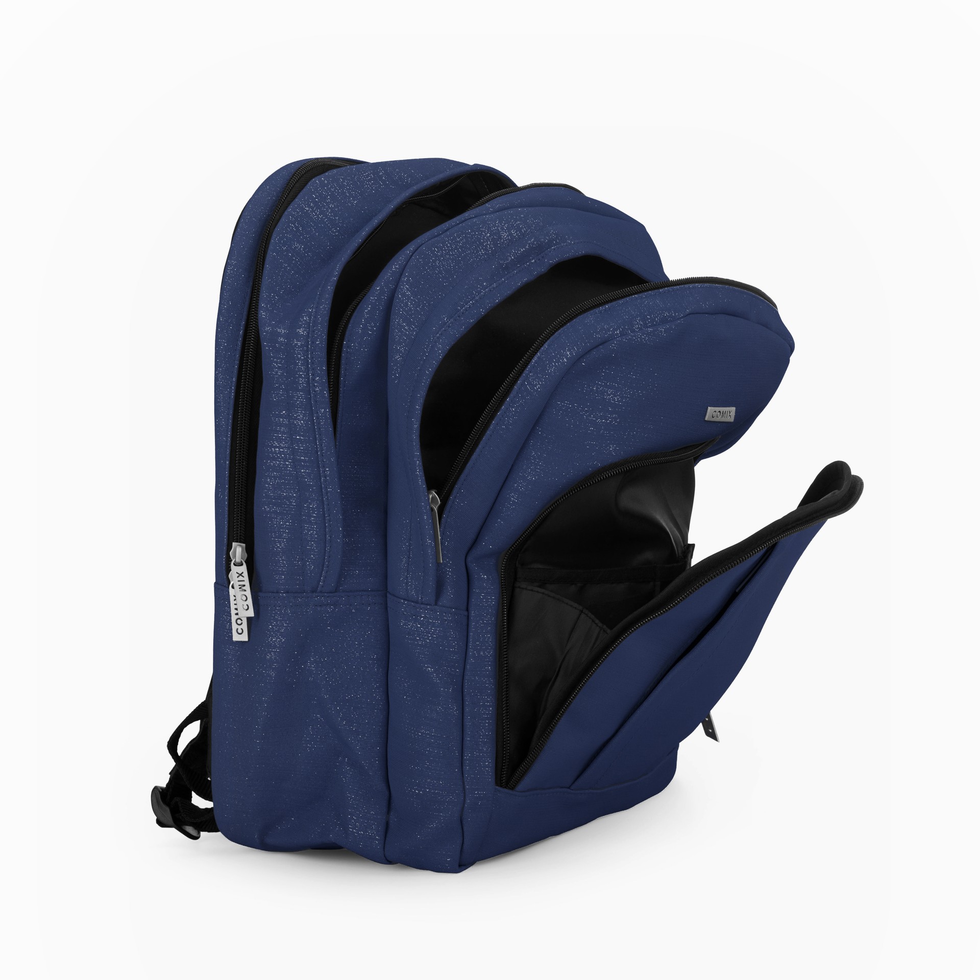 Zaino Organizzato Lurex Blu Comix - immagine 3