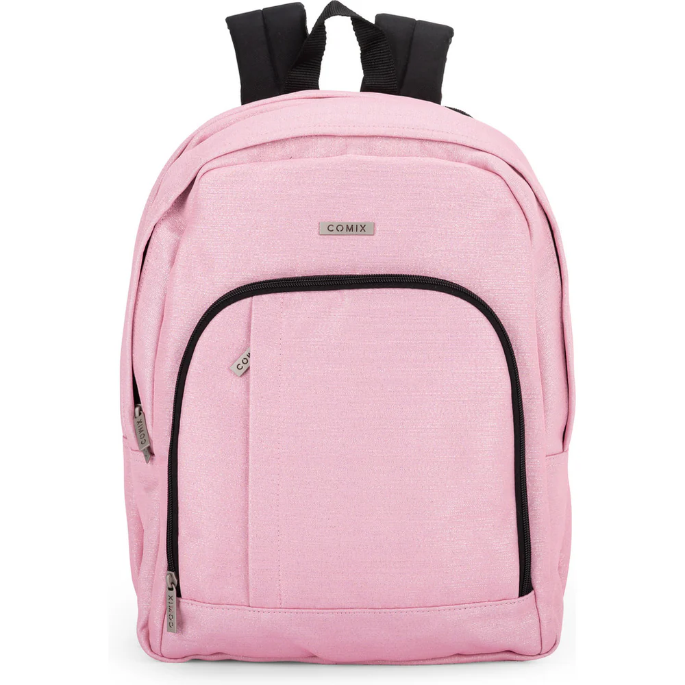 Zaino Organizzato Lurex Rosa Comix